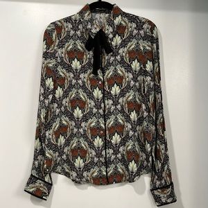 NWOT Zara printed shirt